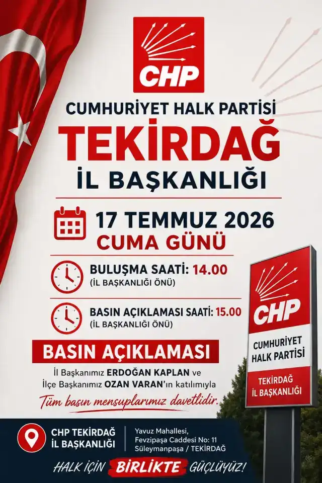 CHP’de Yeni İl ve İlçe Başkanı Göreve Başlıyor