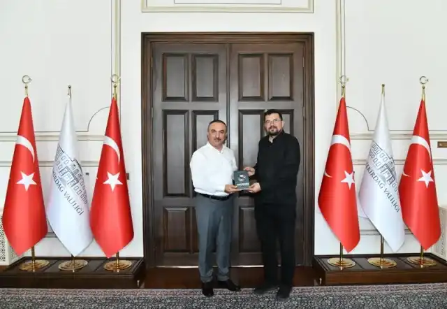 Gazeteci Aldoğan Vali Soytürk'ü Ziyaret Etti