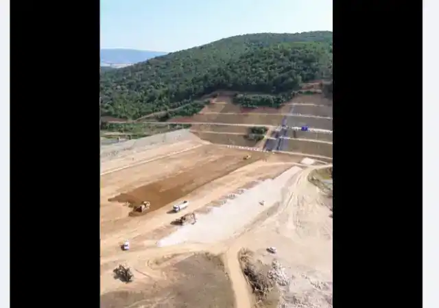 İnecik Barajı'nda Çalışmalar Hızla İlerliyor