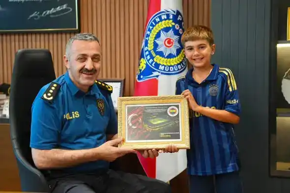 Tekirdağ 59 Fenerbahçeliler Derneği’nden Emniyet Müdürü Turanlı’ya Ziyaret