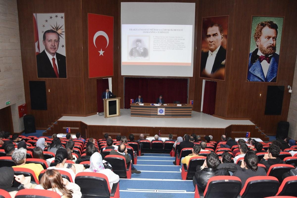 NKÜ’de Tekirdağ’ın Kurtuluşu’nun 100. Yılı Paneli Düzenlendi