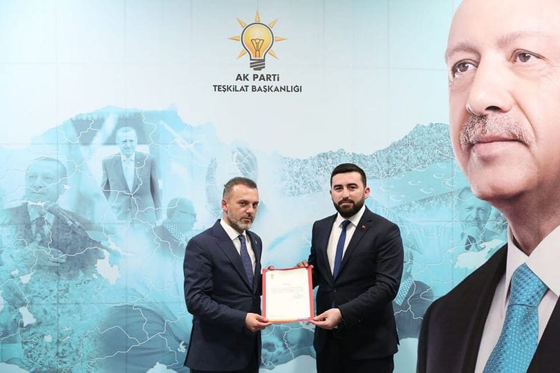 MECİT ÇOĞAL AK PARTİ KAPAKLI İLÇE BAŞKANLIĞINA ATANDI