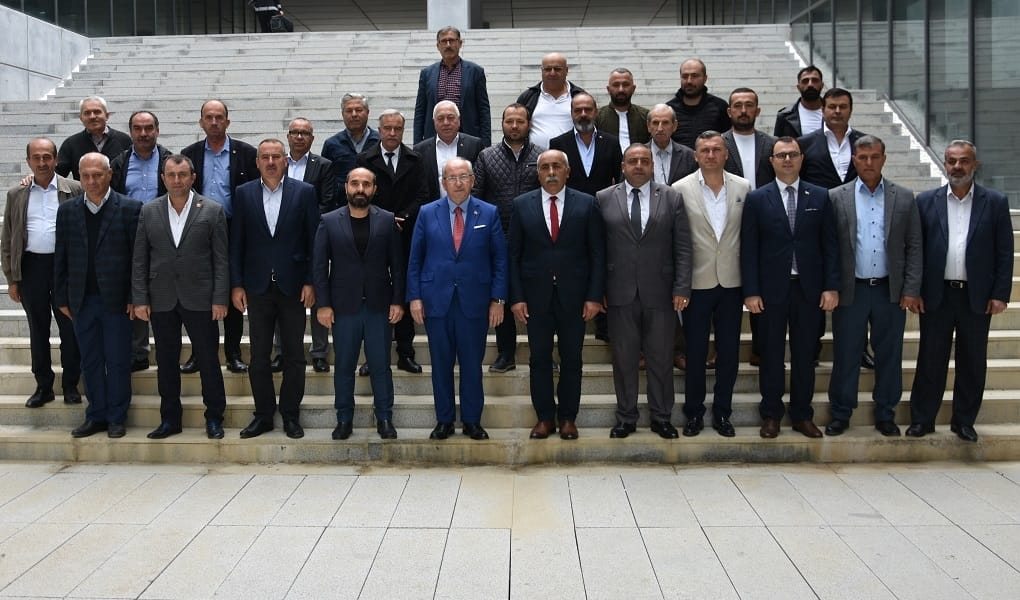 BAŞKAN ALBAYRAK, TOPLU TAŞIMA SİSTEMİNİN PAYDAŞLARI İLE BİR ARAYA GELDİ