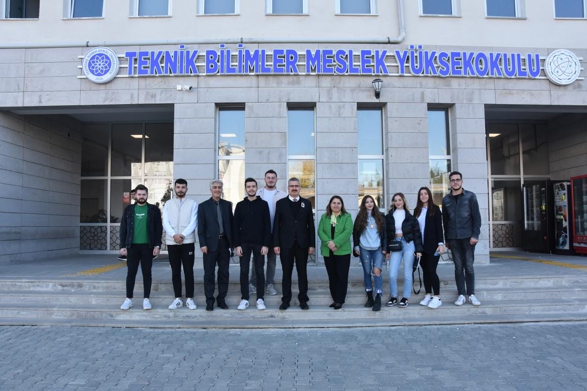 Prof. Dr. Mümin ŞAHİN Teknik Bilimler MYO”yu Ziyaret Etti