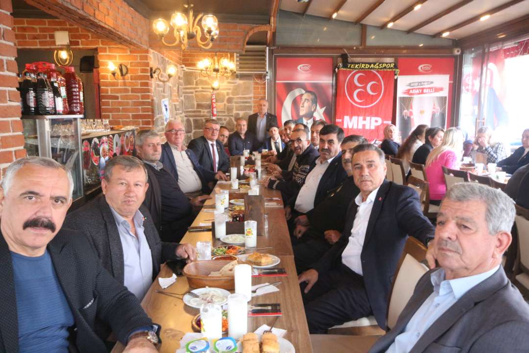 MHP Süleymanpaşa İlçe Başkanlığı programını hızlandırdı