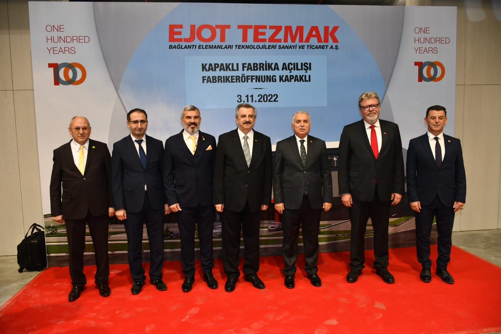Sanayi ve Teknoloji Bakan Yardımcısı Hasan Büyükdede Ejot Tezmak Firması’nın Açılışına Katıldı