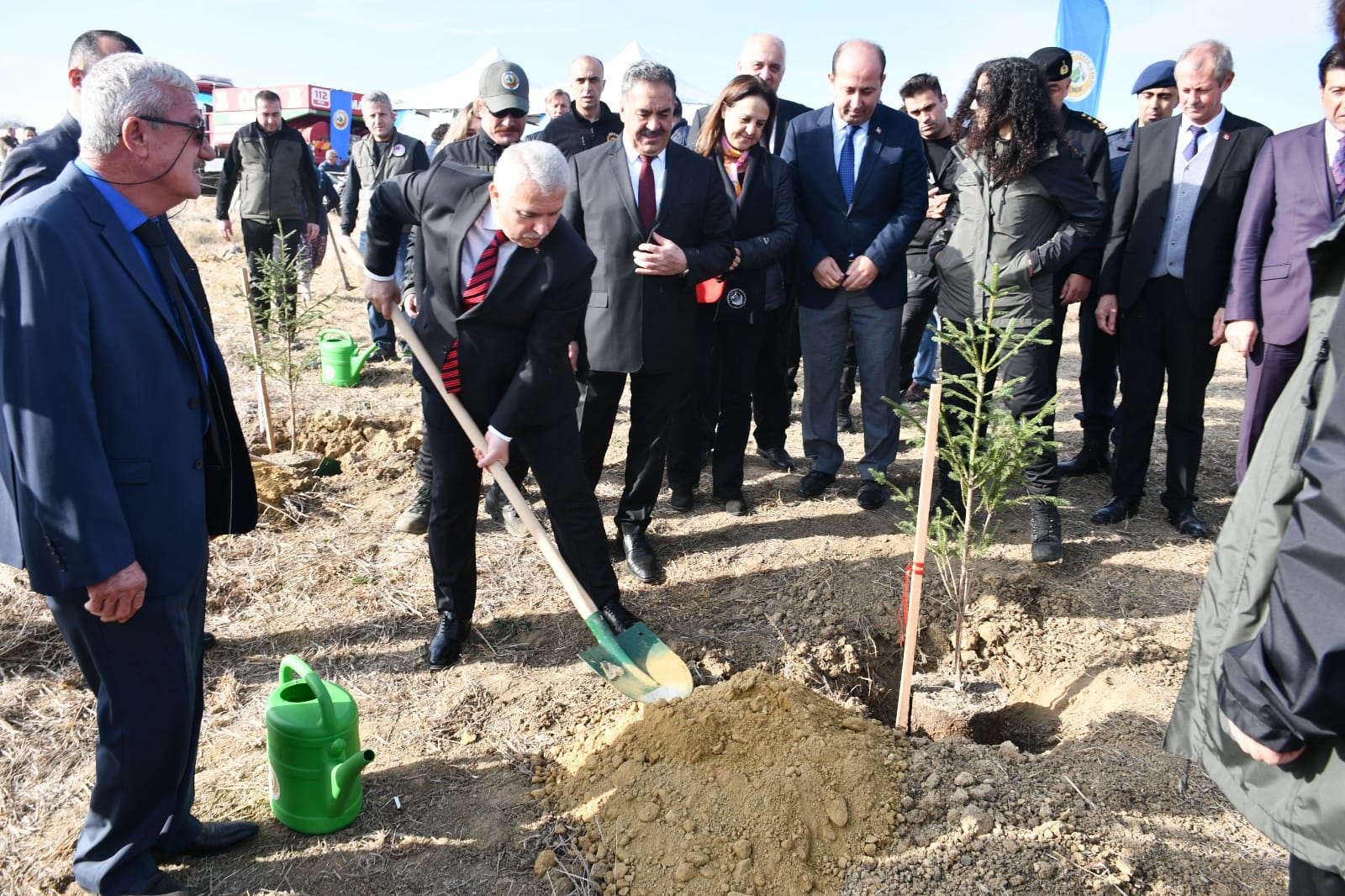 Vali Aziz Yıldırım Fidan Dikme Etkinliğine Katıldı