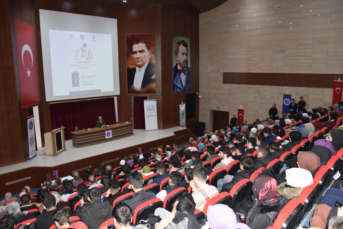 Vuslatının 749. Yılında ”Bir Bilge İnsan Olarak Hz. Mevlana ve Modern Hayat” İsimli Konferans Düzenlendi
