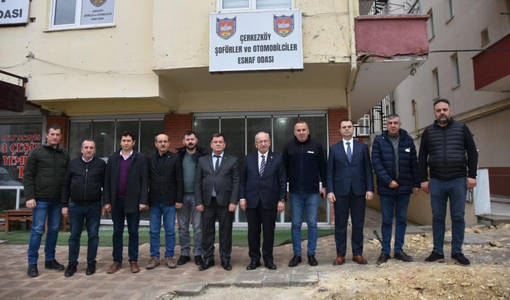 BAŞKAN ALBAYRAK KAPAKLI VE ÇERKEZKÖY’DE BİR DİZİ ZİYARET VE İNCELEMELERDE BULUNDU