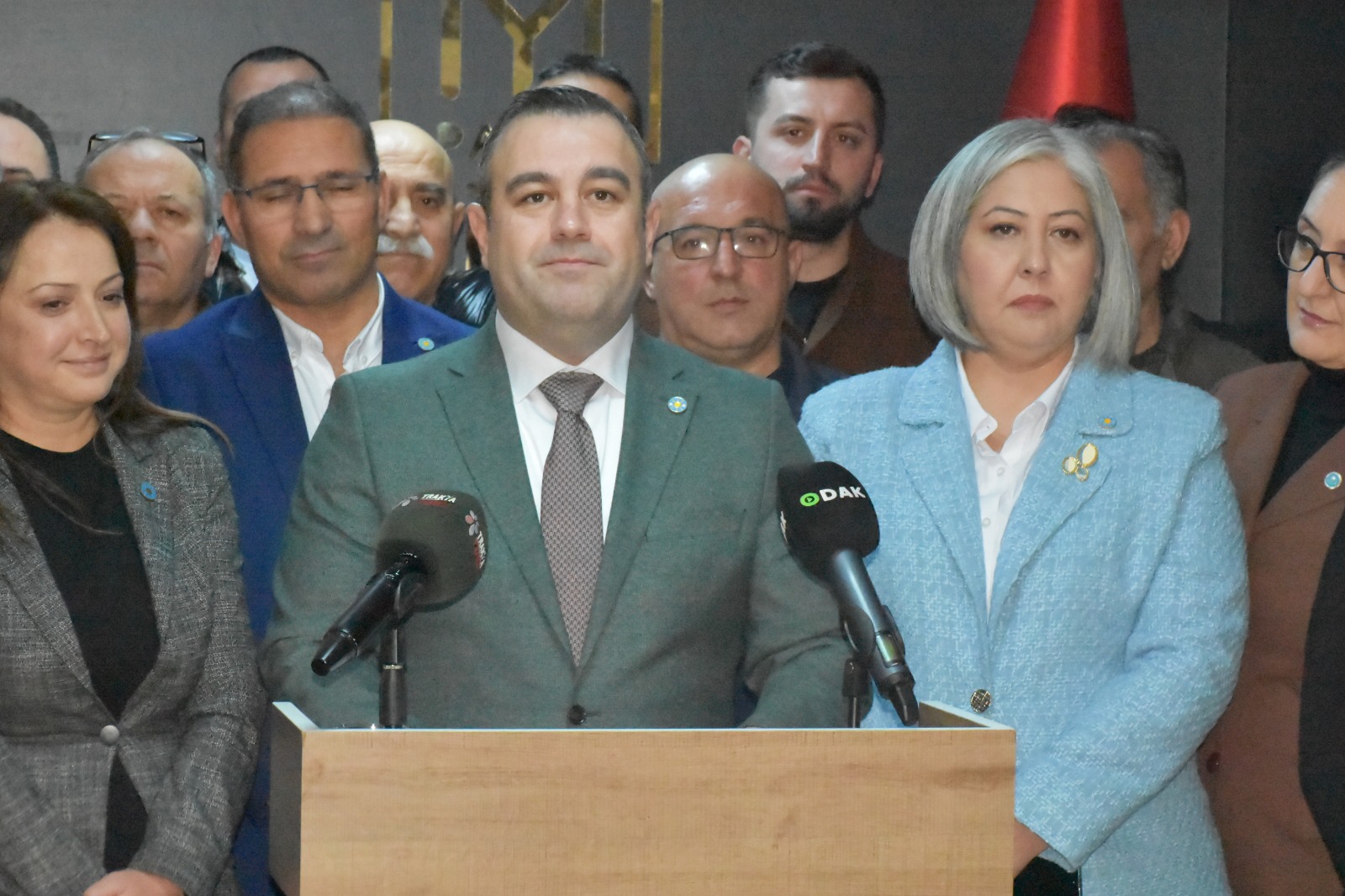Ali Darıcı İyi Parti İl Başkanlığına açıkladı.