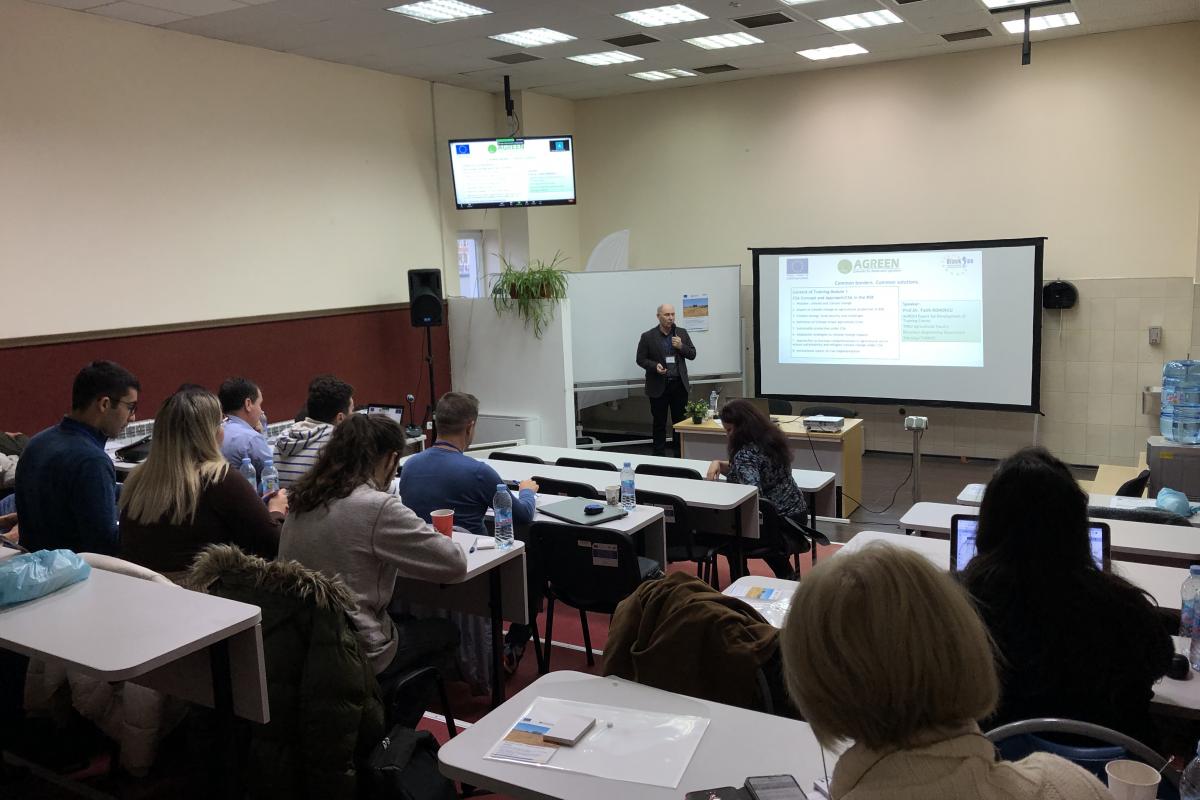 Agreen Projesi Karadeniz Havzası’nda İklim Akıllı Tarım Girişimciliği Uluslararası Eğitim Semineri Gerçekleştirildi