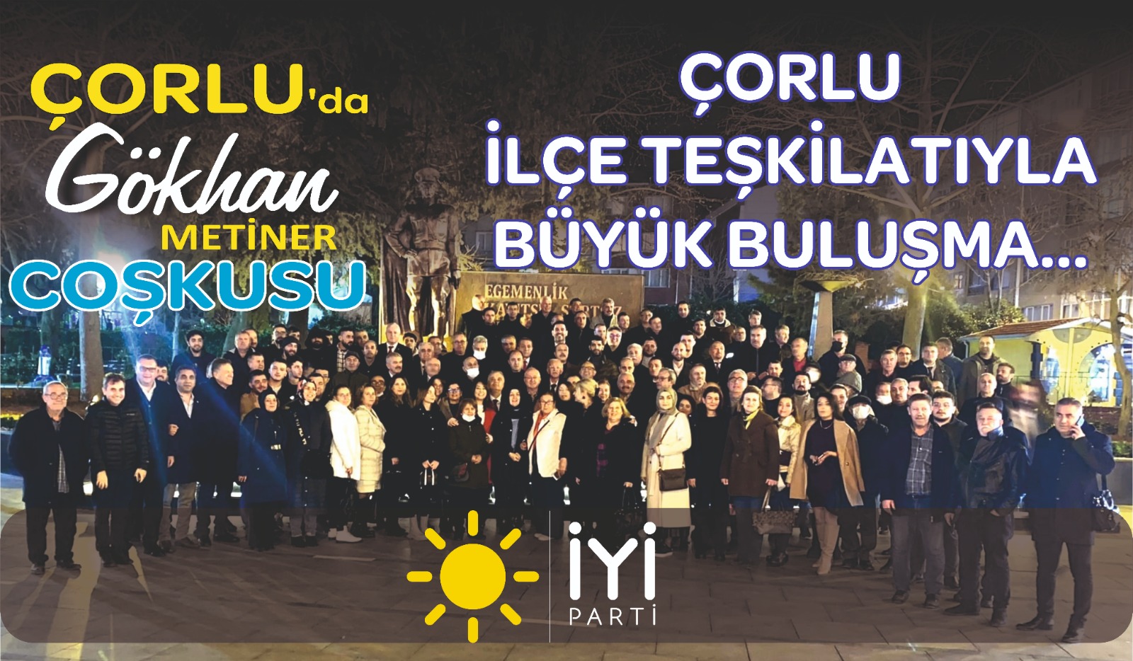 Çorlu’da Gökhan Metiner coşkusu …