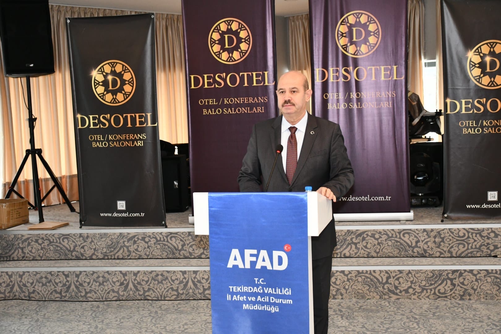 Destek AFAD Gönüllüsü Kimlik Taktim Töreni düzenlendi.