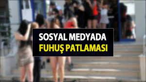 Twitter,Instagram,Facebook üzerinden cinsel içerikli fotoğraf ve telefon numarası paylaşarak fuhuş