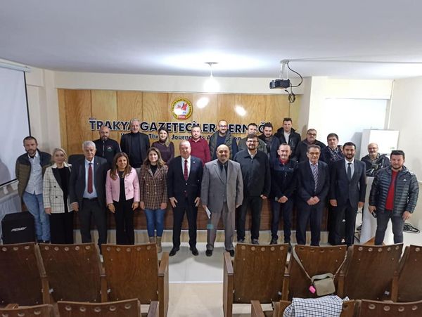 Batı Trakya Gazeteciler Derneği 3 Olağan Genel Kurulunu gerçekleştirdi.