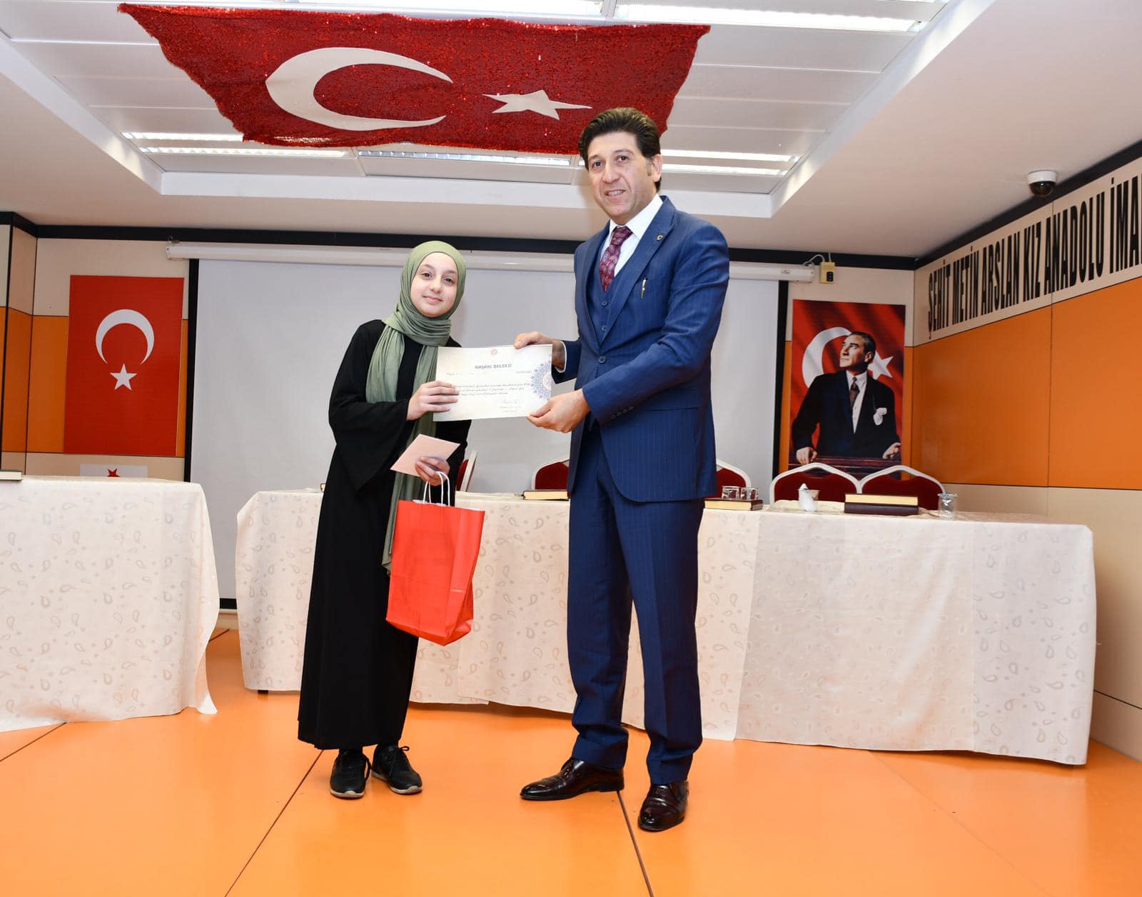 Kız Anadolu İmam Hatip Lisesi’nde gerçekleştirildi