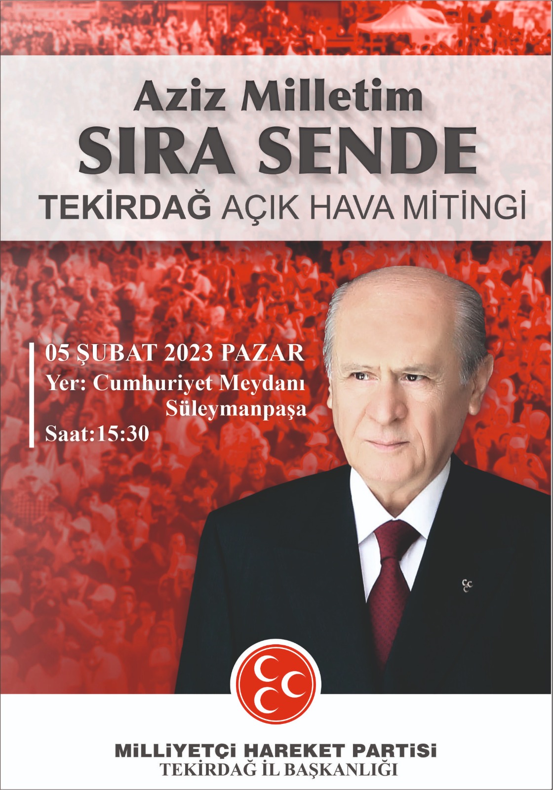 5 şubat miting görsel