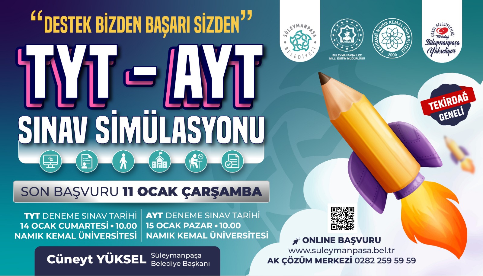 TYT-AYT deneme sınavı gerçekleştirilecek
