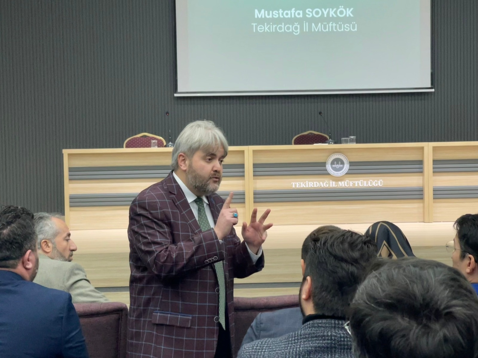 İl Müftüsü Mustafa Soykök Gençlik Çalışmalarında İlke ve Yöntemler Programı