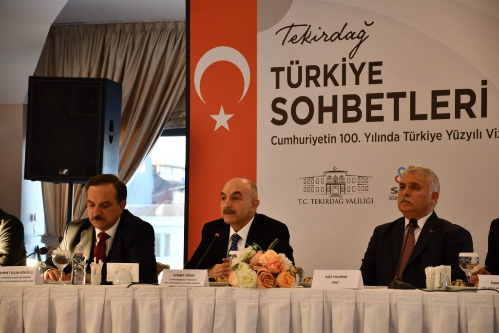 Tekirdağ’da “Türkiye Sohbetleri” Toplantısı Yapıldı