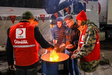 Kızılay’ın 2300 personeli depremden doğrudan etkilendi