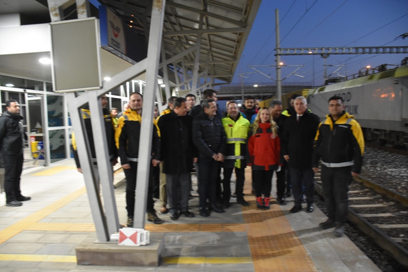 YARDIM TRENİ TEKİRDAĞ DAN YOLA ÇIKTI