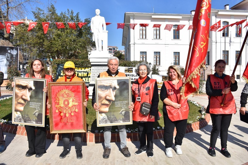 27. VE 57. ALAYLARI YAŞATMA VE ARAŞTIRMA DERNEĞİNDE SANCAK DEVİR TESLİMİ TEKİRDAĞ DA YAPILDI