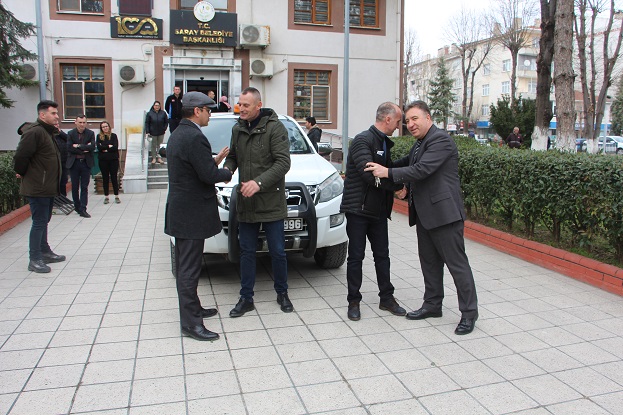 Hasar tespit çalışmaları için Hatay’a gittiler