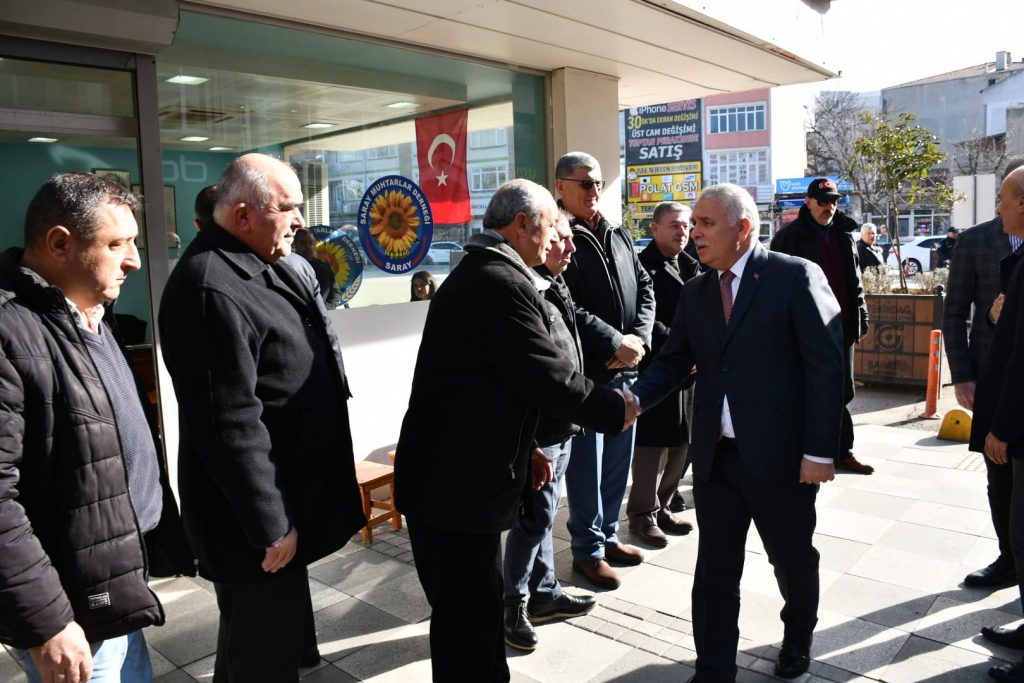 Vali Aziz Yıldırım Muhtarlar Derneği’ni Ziyaret Etti