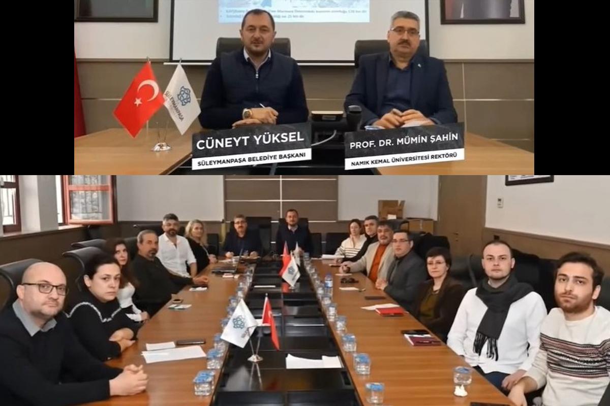 Şehrimizdeki Binaların Risk Analizi ve Zemin Etüdleri İçin Süleymanpaşa Belediyesi, Üniversitemiz ile İş Birliği Yaptı