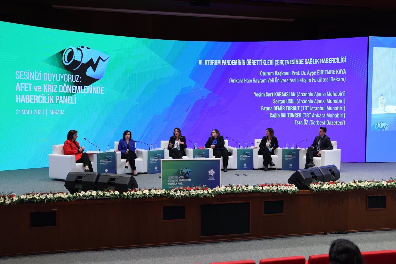 NKÜ Basın ve Halkla İlişkiler Birimi, Cumhurbaşkanlığı İletişim Başkanlığı’nın ‘Afet ve Kriz Dönemlerinde Habercilik Paneli’ne Katıldı