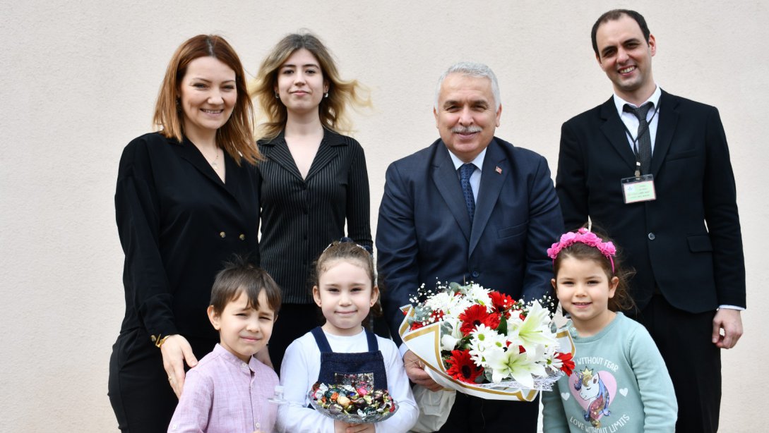 Vali Aziz Yıldırım Ücretsiz Beslenme Desteği Verilen Çınarlı Anaokulu’nu Ziyaret Etti