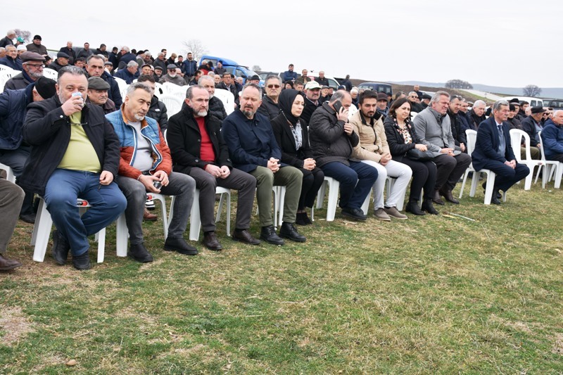 SÜLEYMANPAŞA MUHTARLAR DERNEĞİ BAŞKANI MAHİR SADIK KÖYÜNDE YAĞMUR DUASI DÜZENLEDİ