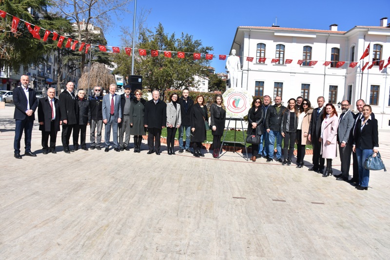 Tekirdağ’da 14 Mart Tıp Bayramı dolayısıyla tören düzenlendi.
