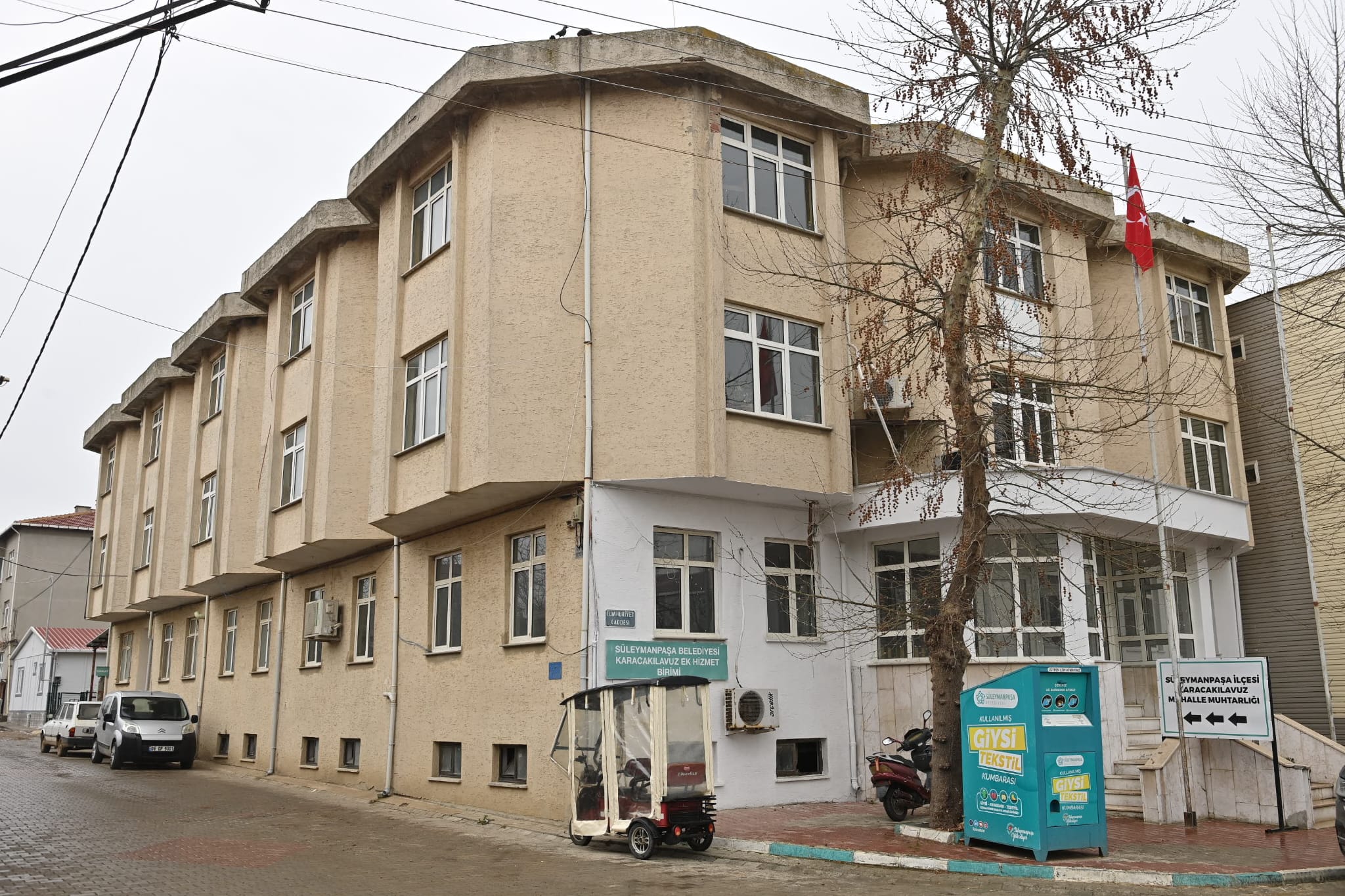 BAŞKAN YÜKSEL BİNADA İNCELEMEDE BULUNDU
