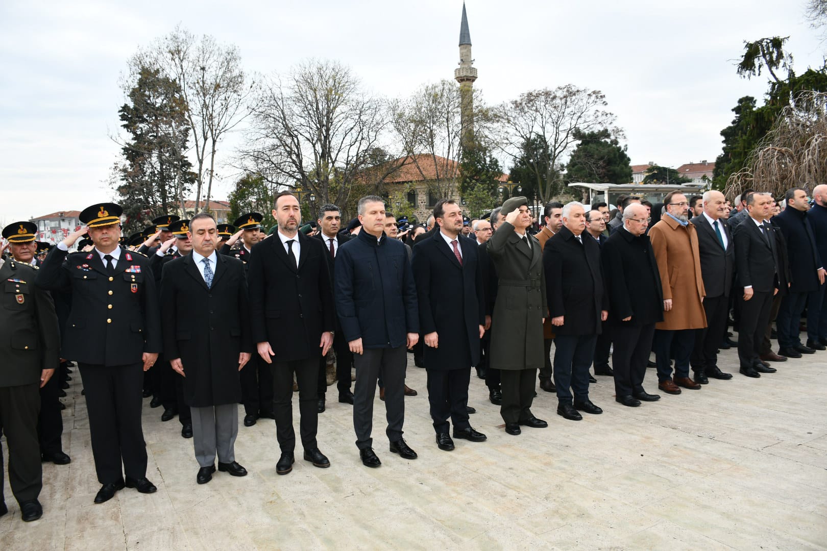 18 Mart Şehitleri Anma Günü ve Çanakkale Zaferi’nin 108. Yıldönümü Münasebetiyle Çelenk Sunma Töreni Yapıldı