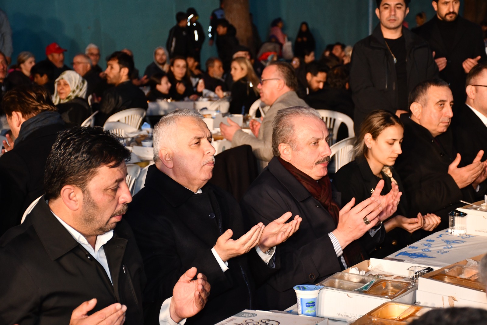 TBMM Başkanı Prof. Dr. Mustafa Şentop ve Vali Aziz Yıldırım Süleymanpaşa İlçemizde İftar Programına Katıldı