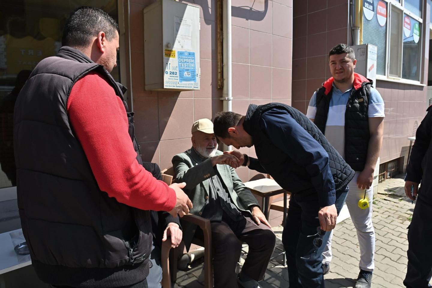 Başkan Yüksel devam eden çalışmaları yerinde inceledi