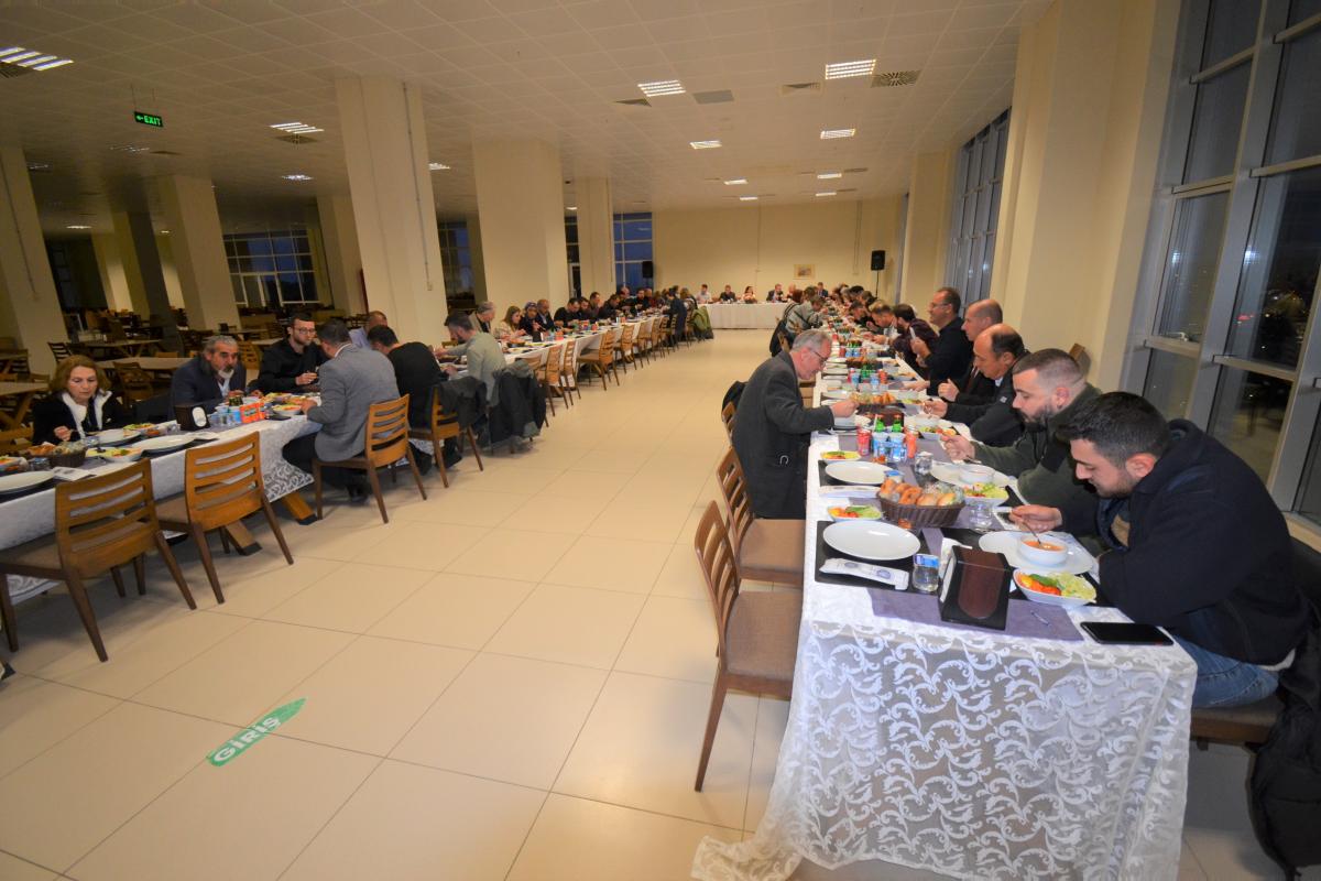 NKÜ’de Basın Mensuplarına İftar Verildi