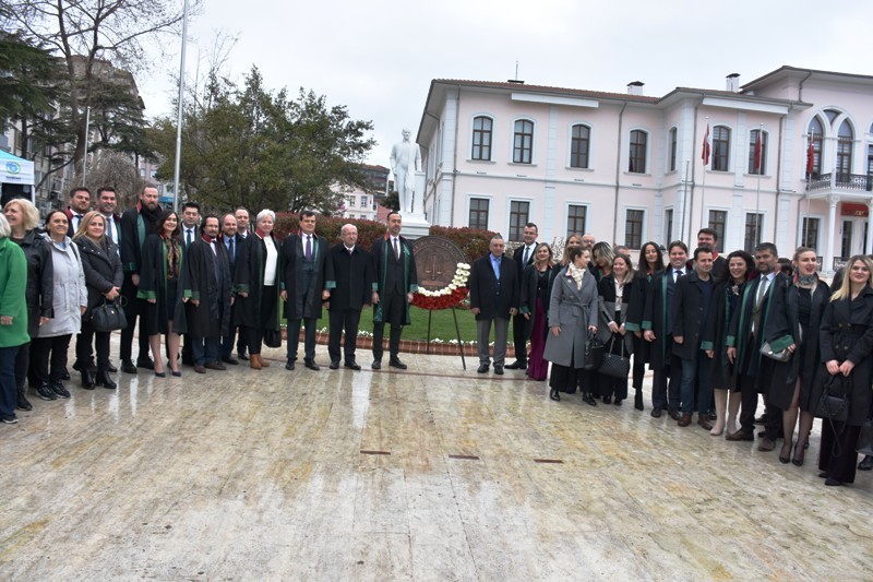 5 NİSAN AVUKATLAR GÜNÜ TEKİRDAĞ TÖRENLERİ