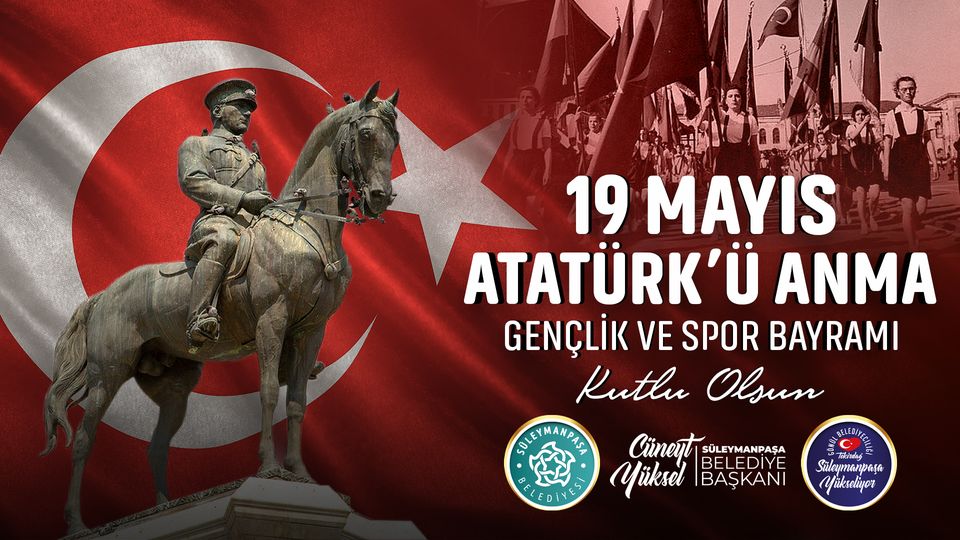 CÜNEYT YÜKSEL’İN 19 MAYIS KUTLAMASI