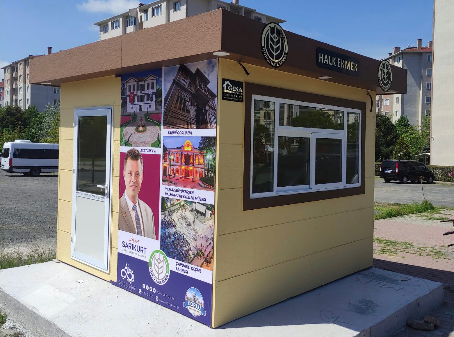 4. Halk Ekmek Büfesi Hizmete Giriyor