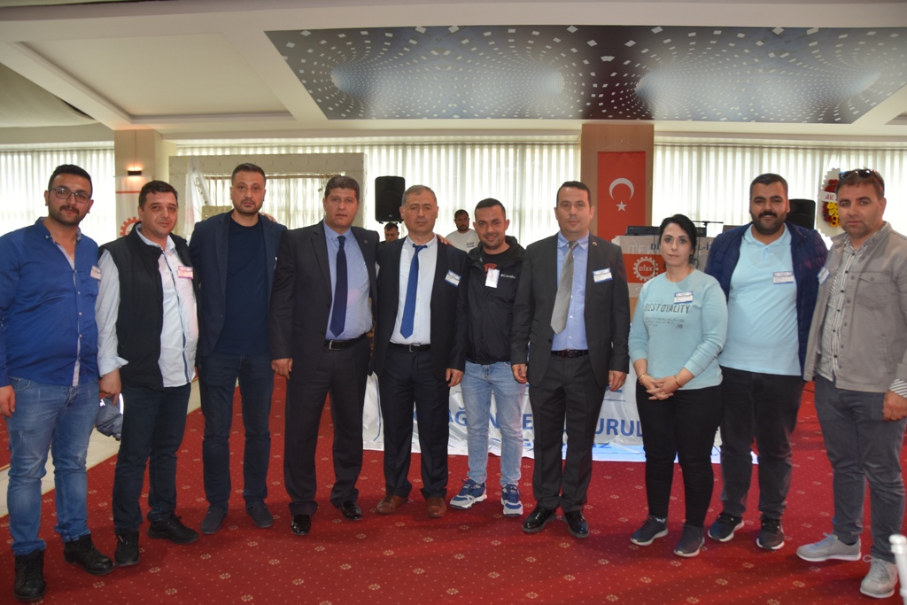 DİSKGENEL İŞ TEKİRDAĞ ŞUBE BAŞKANLIĞINI AHMET IŞIK’IN MAVİ LİSTESİ KAZANDI