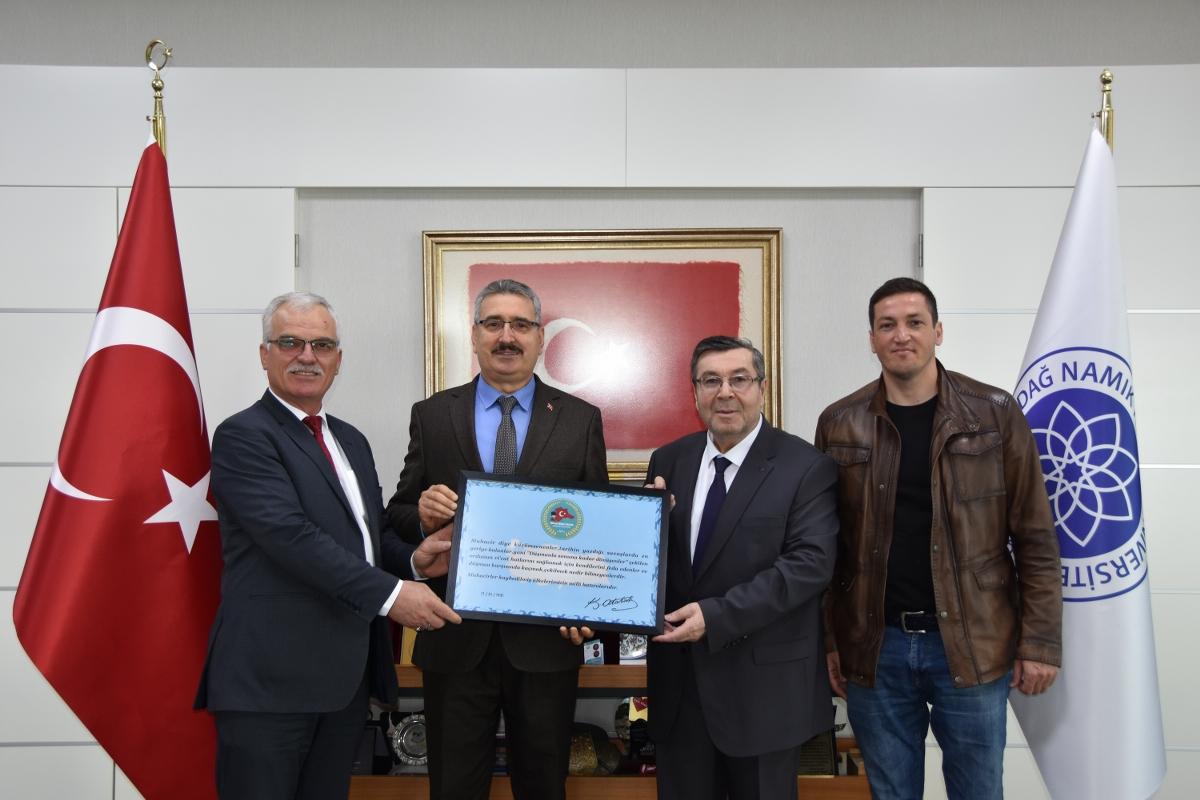 Trakya Rumeli Balkan Dernekleri Federasyonu”ndan Ziyaret