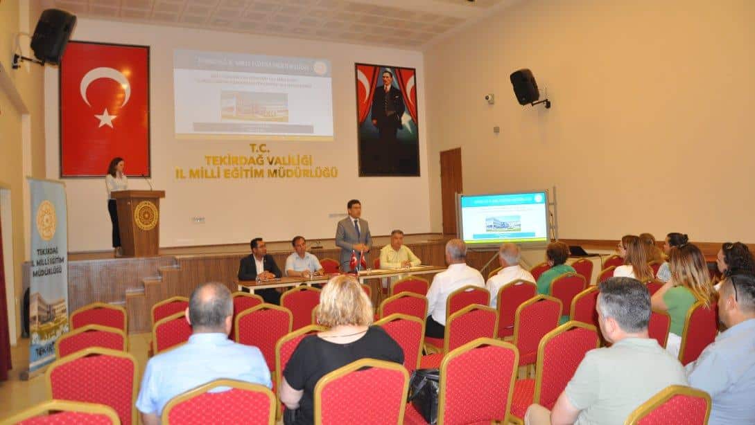 2022-2023 Eğitim Öğretim Yılı İl Milli Eğitim Komisyonu Sene Sonu Toplantısı Yapıldı