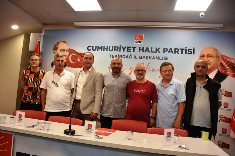 ALİ ENGİN CHP SÜLEYMANPAŞA İLÇE BAŞKANLIĞINA ADAYLIĞINI AÇIKLADI