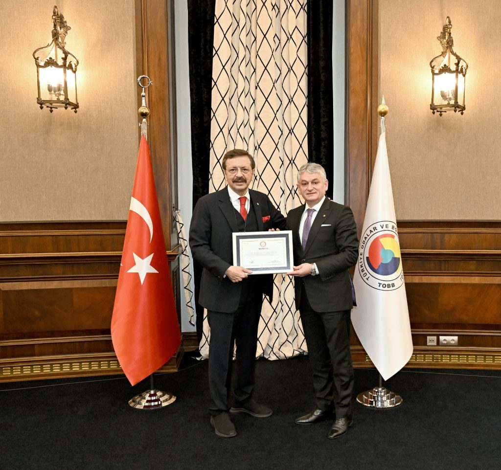 TEKİRDAĞ TSO BAŞKANI CENGİZ GÜNAY, 3. KEZ TOBB YÖNETİM KURULU’NDA YER ALDI