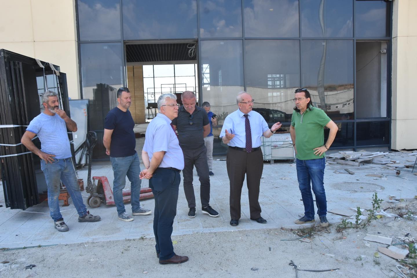 TRAKYA’NIN EN BÜYÜK OTOBÜS TERMİNALİ İNŞAATINDA SON AŞAMAYA GELİNDİ