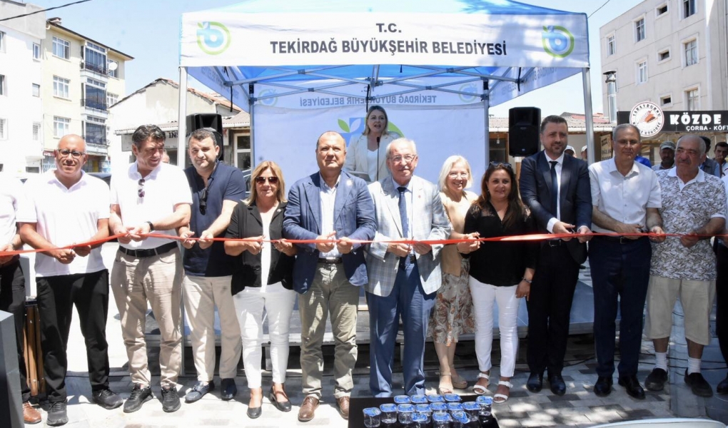 AVRUPA STANDARTLARINDAKİ ATATÜRK CADDESİ ŞARKÖY’ÜN ÇEHRESİNİ DEĞİŞTİRDİ