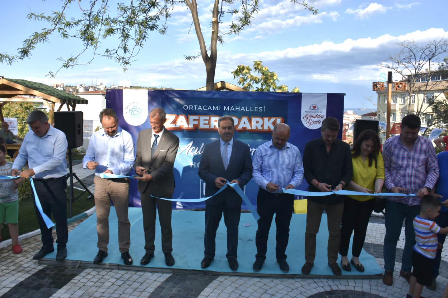 Zafer Park törenle açıldı
